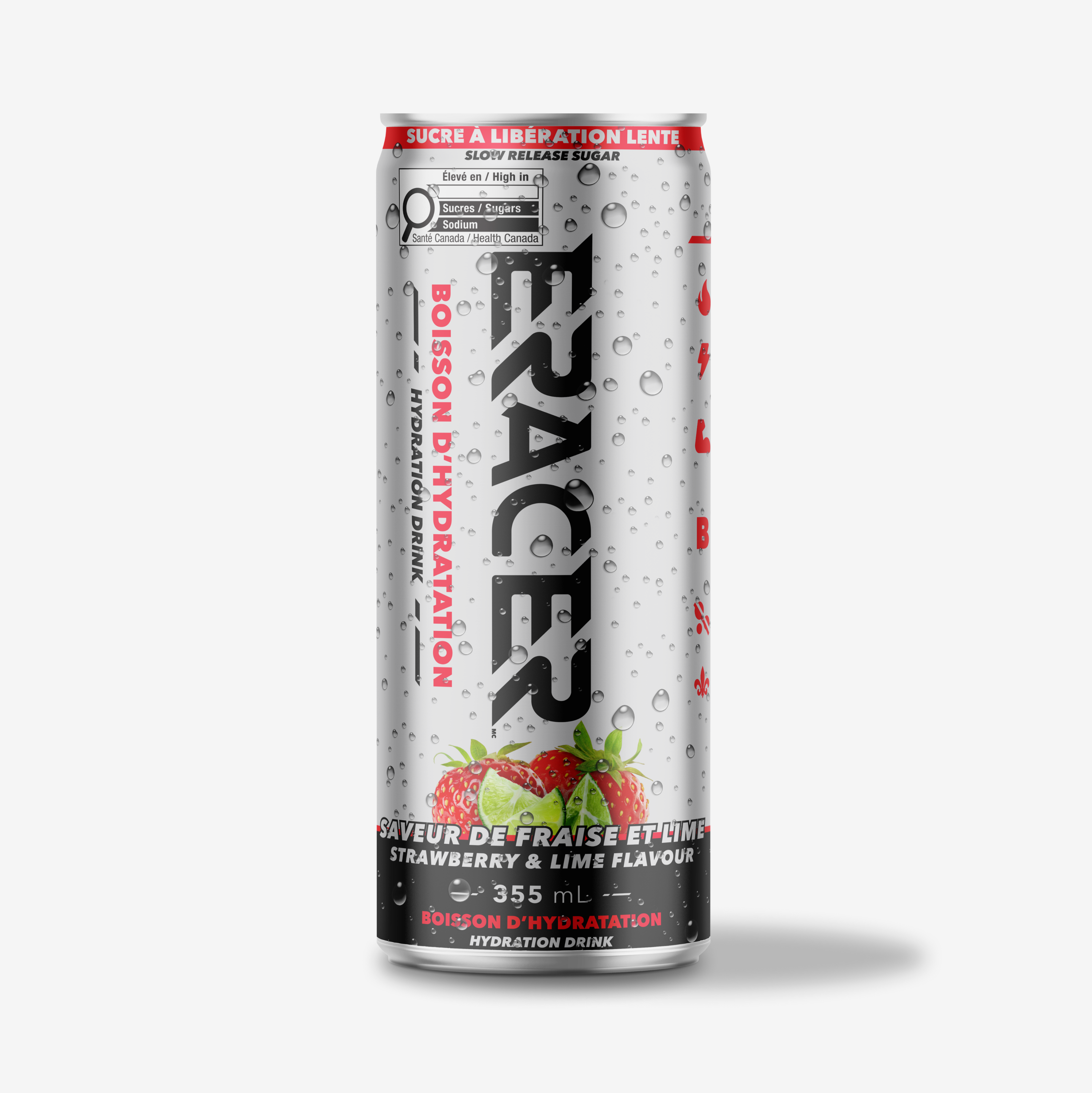 Saveur de fraise et lime