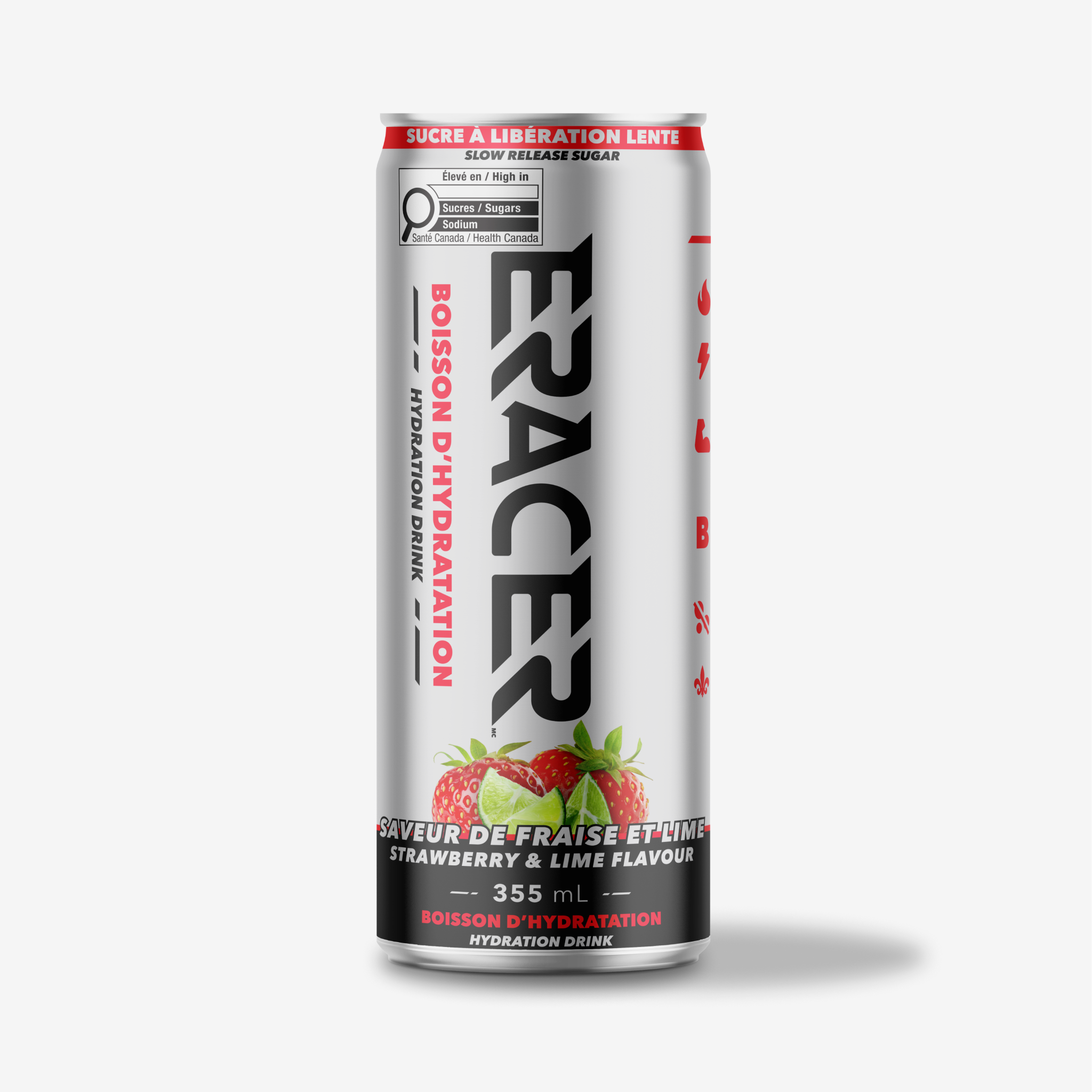 Supplément d'hydratation Eracer à l'isomaltulose pour cyclistes.
