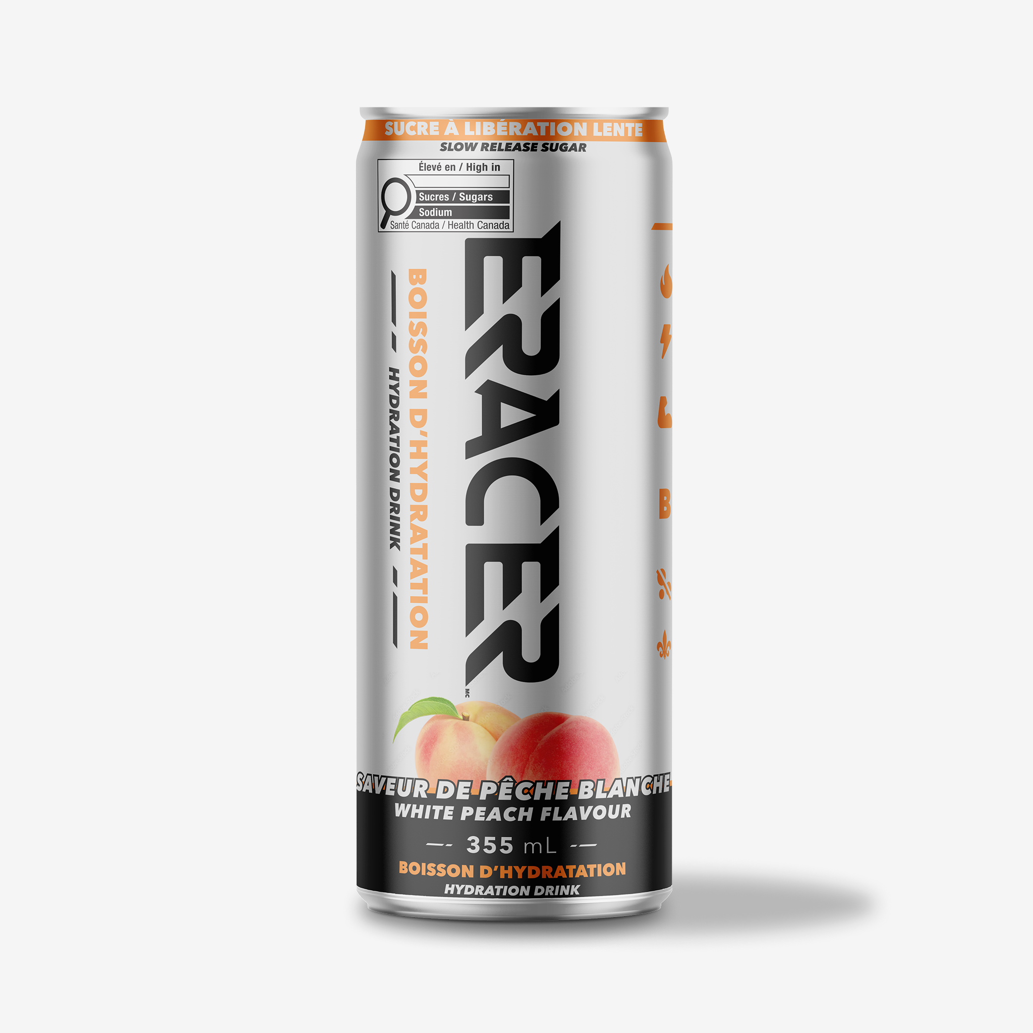 Supplément d'hydratation Eracer à l'isomaltulose pour cyclistes.
